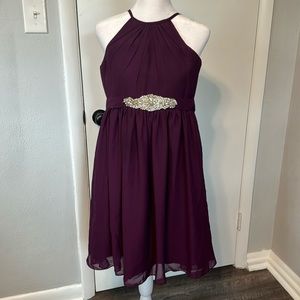 Purple formal dress - kids /preteen